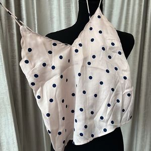 Topshop Polka Dotted Cami